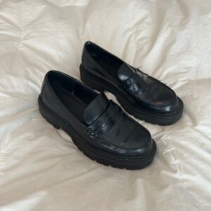 ALDO chunky “Big strut” loafers